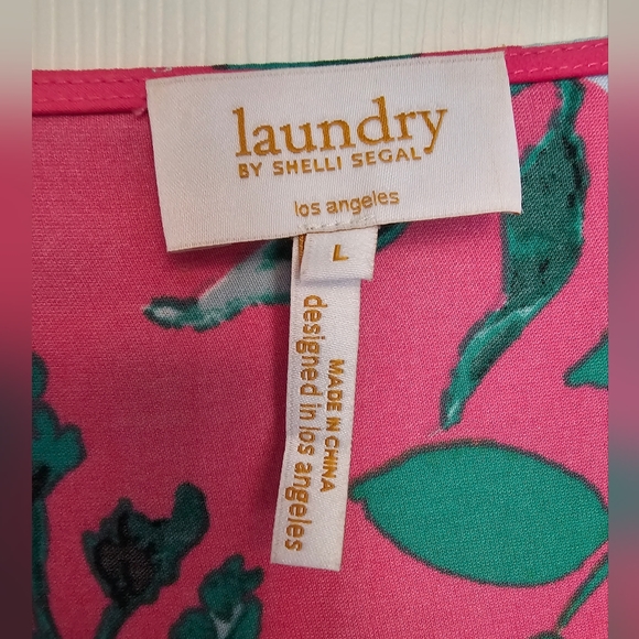Laundry by Shelli Segal top sz L - Picture 3 of 6